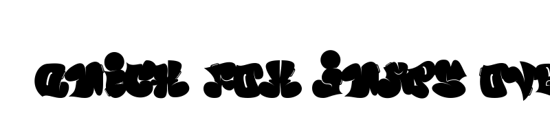 font preview of Vandal Zoy