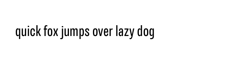font preview of Variera Regular