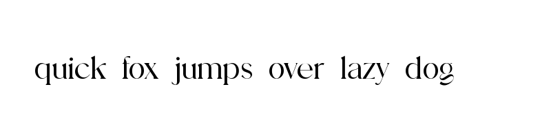 font preview of Velomia Vanora