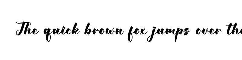 font preview of Victoria OTF
