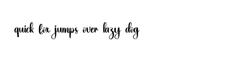 font preview of View