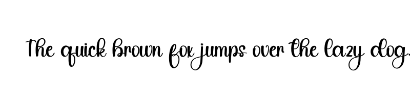 font preview of Vintage Rainbow