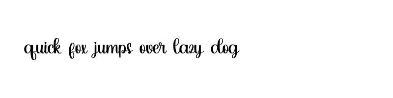 font preview of Vintage