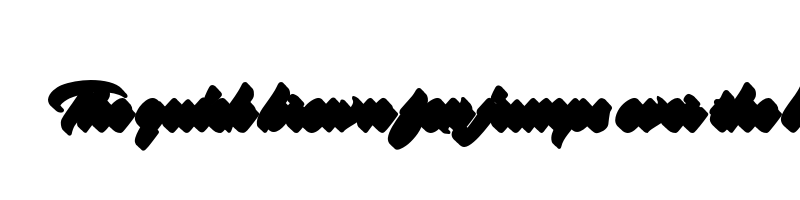 font preview of Virmana Extrude 2 OTF