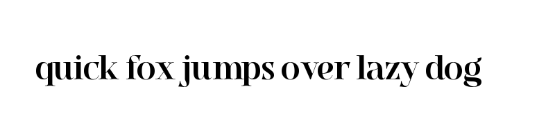font preview of Voguella