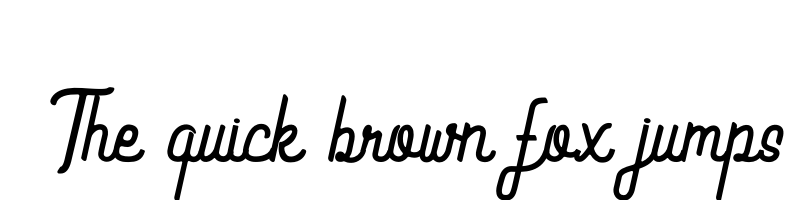 font preview of Volaroid Script