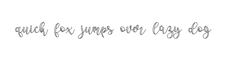 font preview of Water Splash Outline