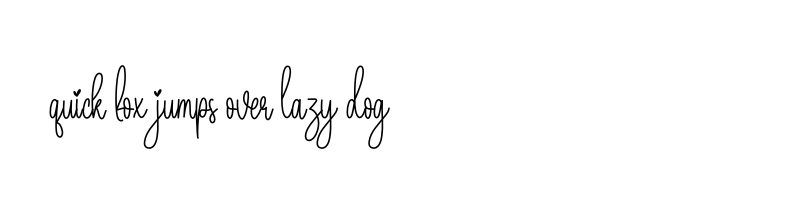 font preview of Wedding Package