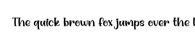 font preview of Wina Elicia OTF