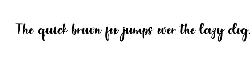 font preview of Winter font otf