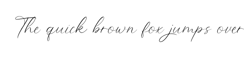 font preview of Wonderful Feather
