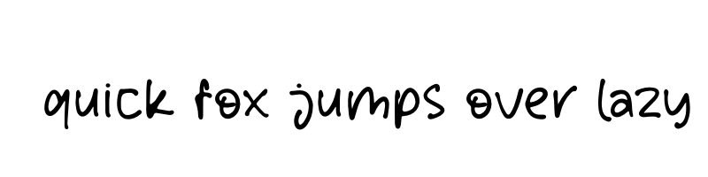 font preview of Wondering Notes