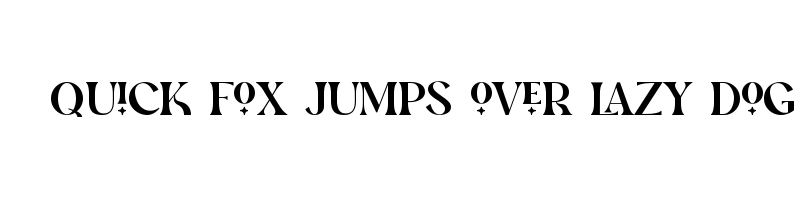 font preview of Xander Swordfish