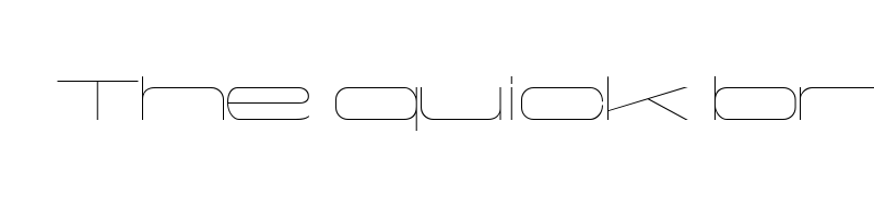 font preview of Yapari ThinExtended