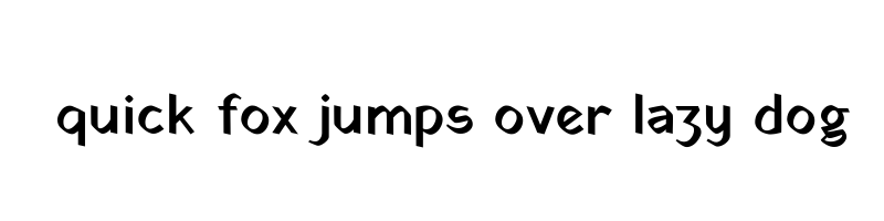 font preview of Yatra One Regular
