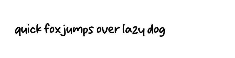 font preview of Young Man