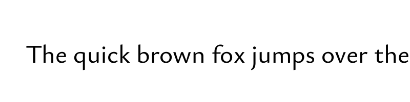 font preview of YsabeauInfant Medium