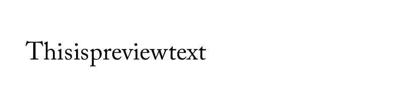 font preview of Zafar Zafar