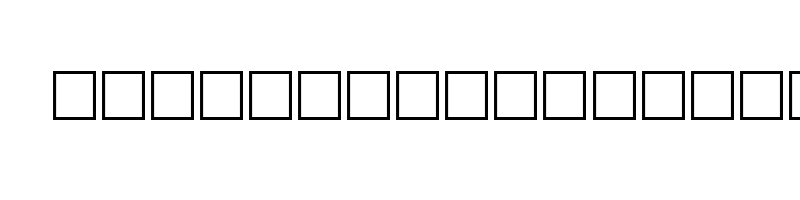 font preview of Zokrofi Regular
