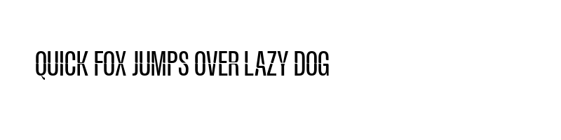font preview of ZTRavigsfen Alternate